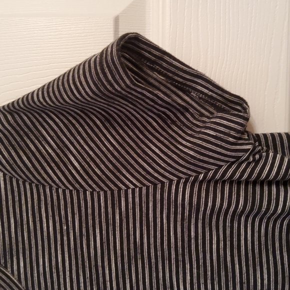 Mossimo Black and White Striped T-Shirt Dress Small - Picture 3 of 6